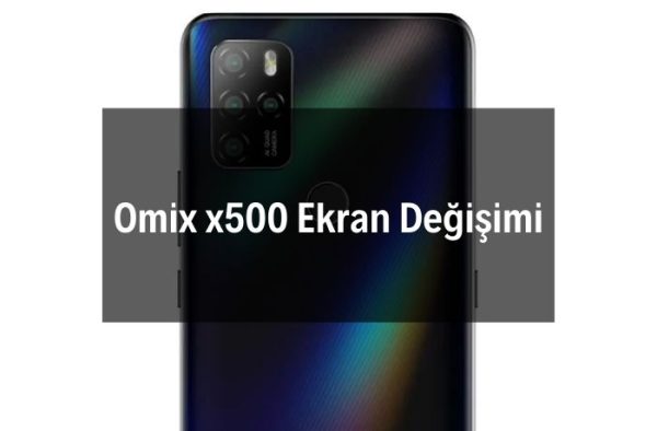 Omix x500 Ekran Değişimi