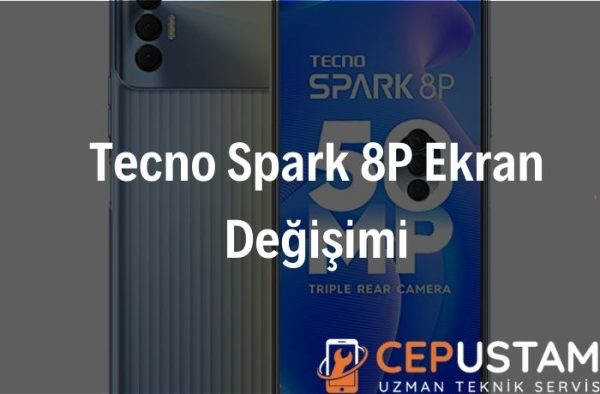 Tecno Spark 8P Ekran Değişimi