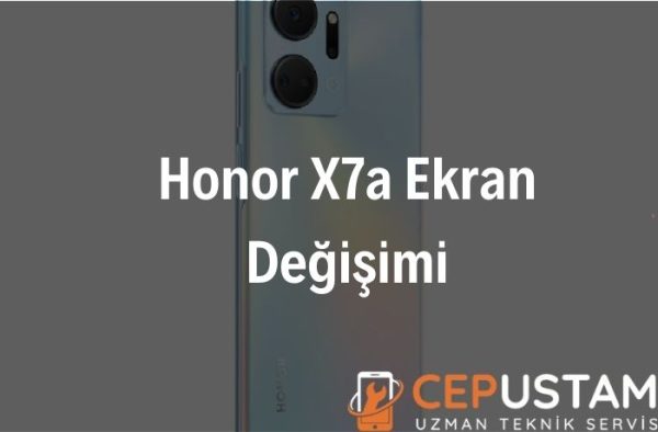 Honor X7a Ekran Değişimi