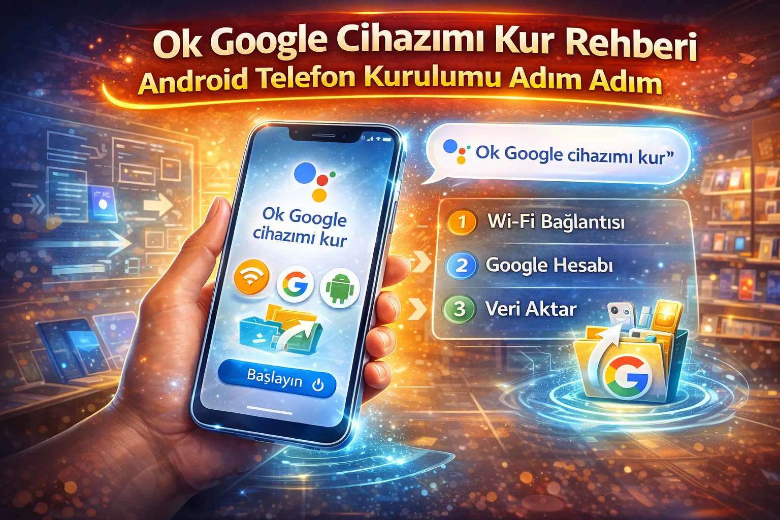 Ok Google Cihazımı Kur Rehberi-2026
