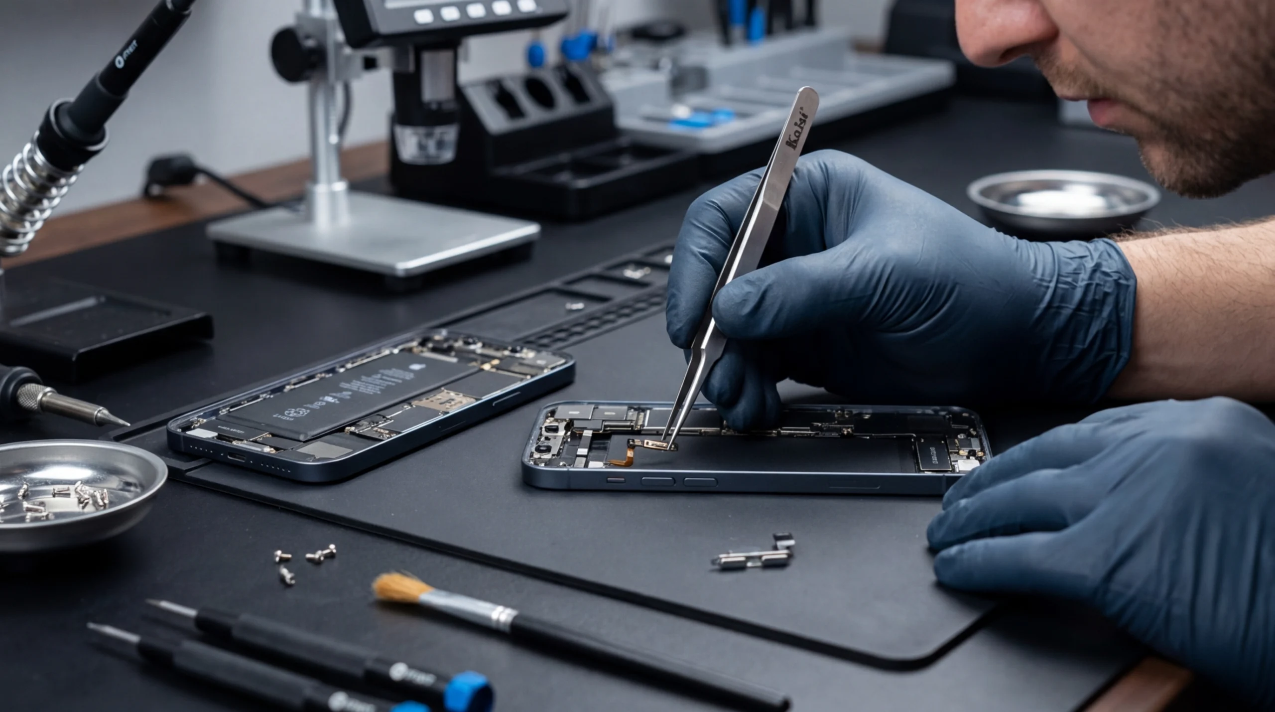 telefon açma kapama tuşu tamiri