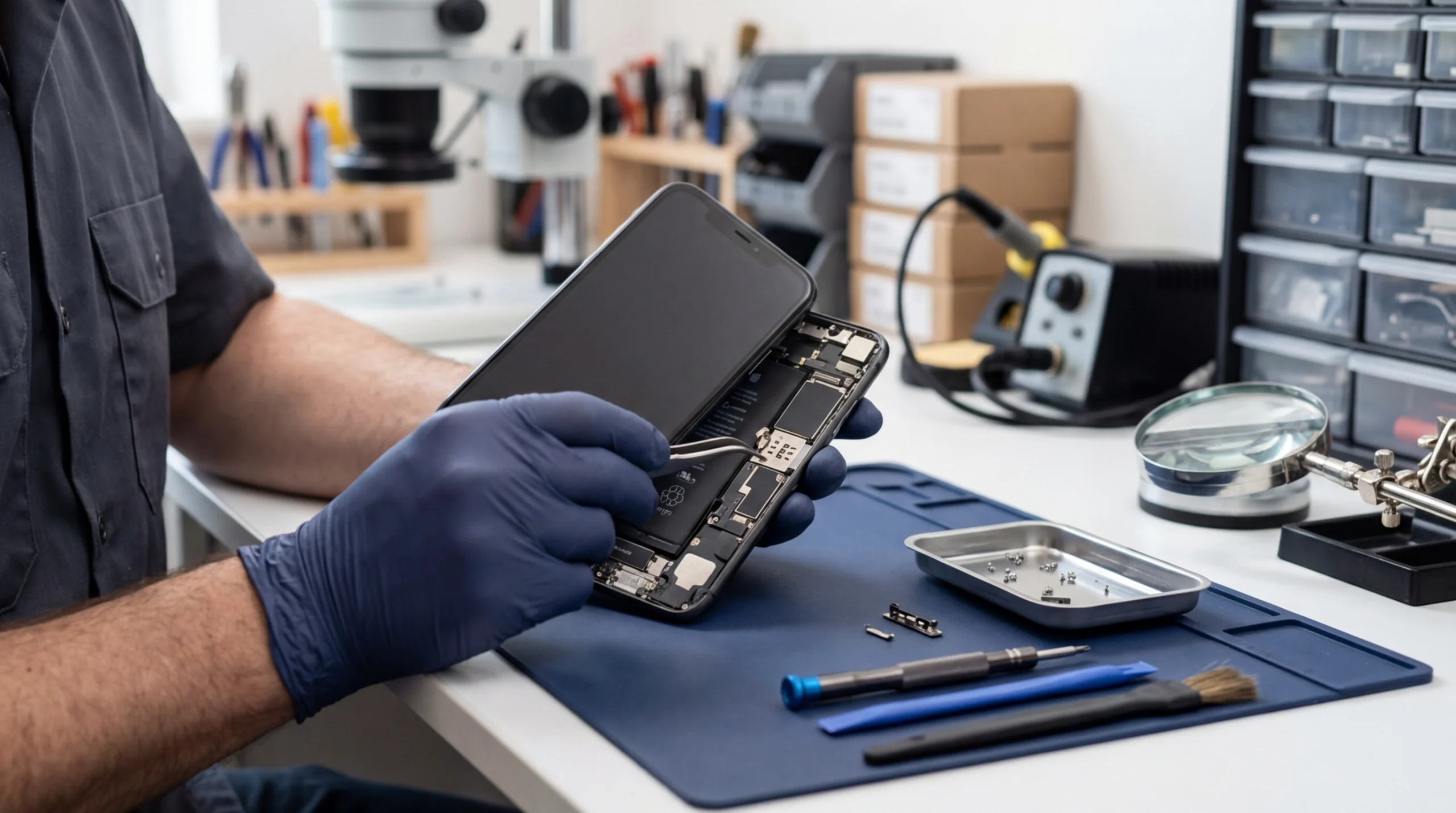 telefon açma kapama tuşu tamiri