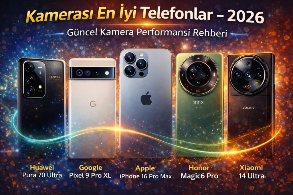 Kamerası en iyi telefonlar 2026 güncel