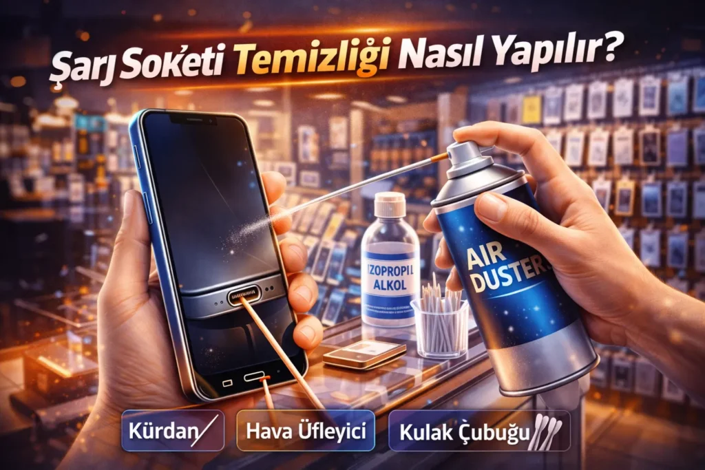şarj soketi değişimi nasıl yapılır?