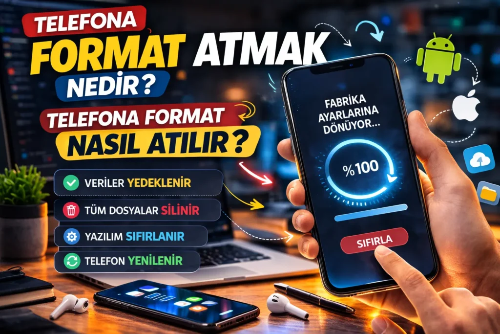 Telefona Format Nasıl Atılır?
