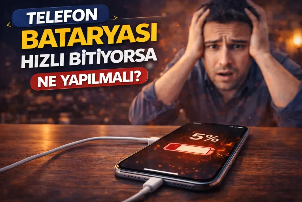 Telefon Bataryası Neden Hızlı Biter?