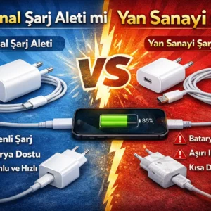 orjinal şarj aleti mi yan sanayi mi