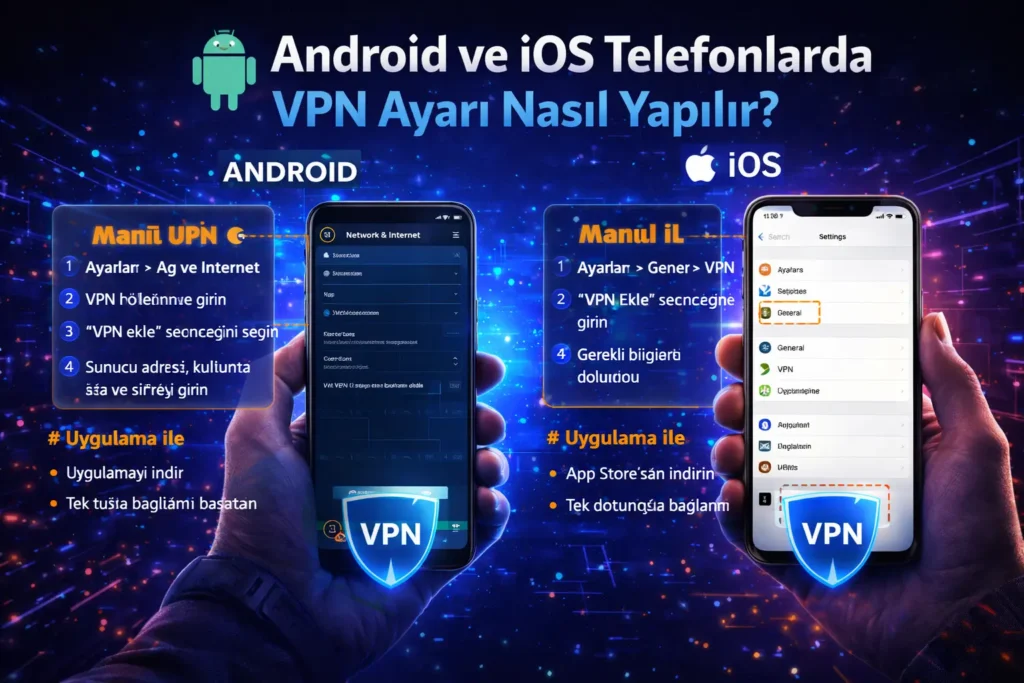 Telefon VPN Ayarı