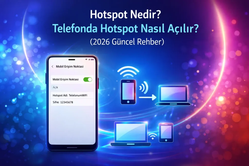 hotspot nedir? telefonda hotspot nasıl açılır?