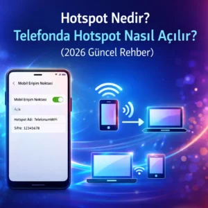hotspot nedir? telefonda hotspot nasıl açılır?