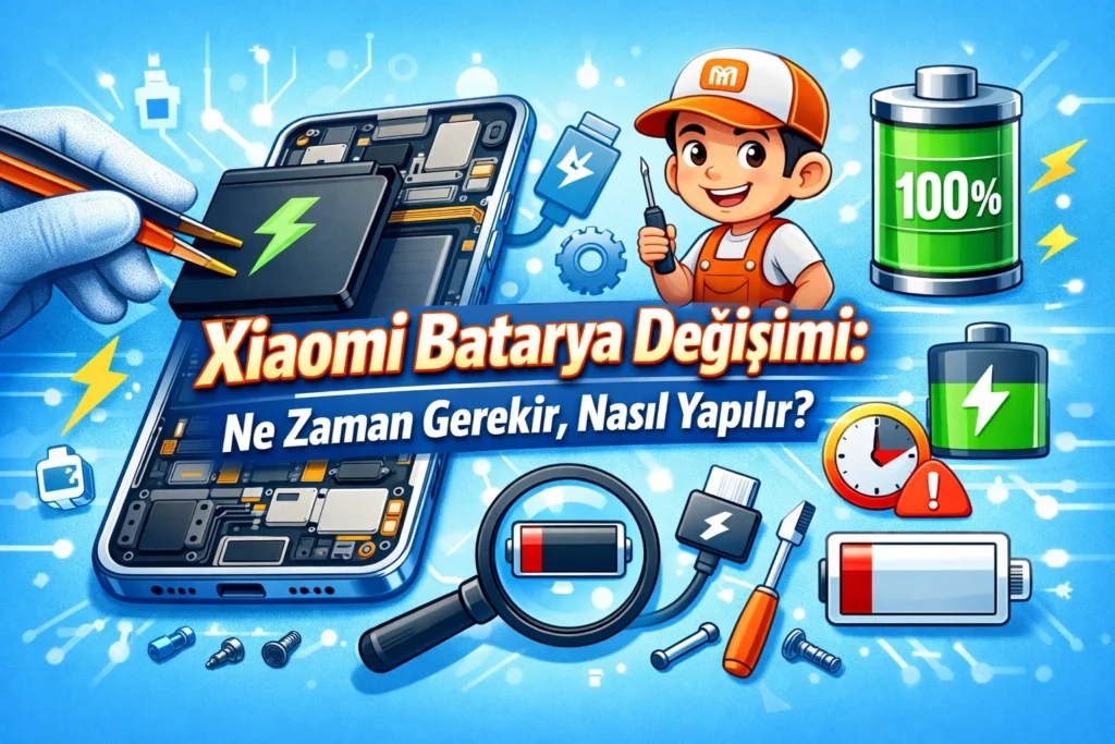 xiaomi batarya değişimi ne zaman gerekir nasıl yapılır?