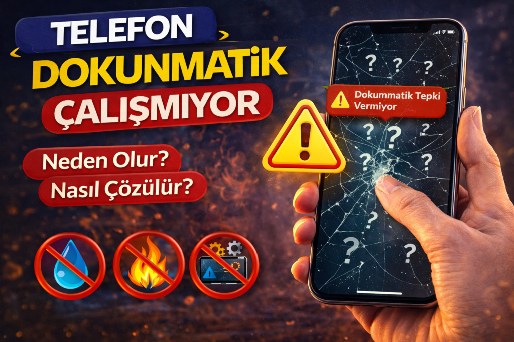 telefon dokunmatik çalışmıyor